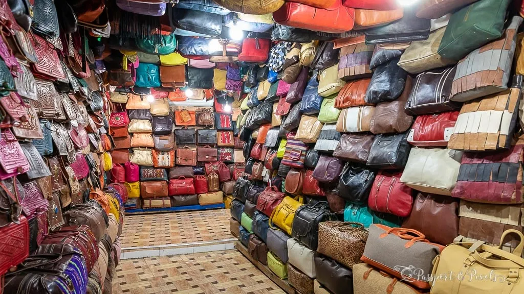 Leather tanning in Fez